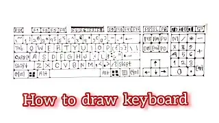 How to draw keyboard
