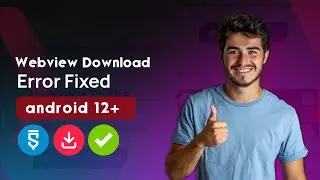 Fix Webview Download Error in Sketchware Pro | Complete Guide