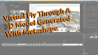 3D Model Fly Through Animation - Metashape 3D Animation