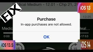 How To Fix “In-App Purchase Not Allowed” Message? on iPhone iPad