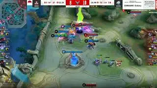 GILAKKK, EVOS VS GEEK FAM SALING SERANG, MATCH PANAS - mobile legends