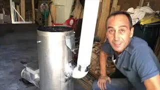 Rocket Stove Réalisation (poêle Dragon a inertie)