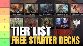 MTG Arena Free Starter Deck Tier List (2026) | Best Decks for New Players