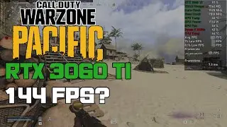 Call of Duty Warzone Pacific - RTX 3060 Ti Max Settings 1080p 144Hz is it Possible? + DLSS Tested
