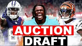 EXPERT 2024 Fantasy Football Auction Mock Draft