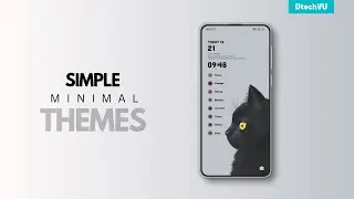 5 Minimal Themes for Xiaomi, Poco | Best MIUI 14 Themes