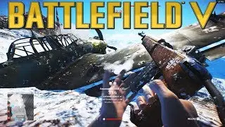 Battlefield 5:  Snow Hunt on FJELL 652 | 4k60fps -PC Multiplayer Gameplay