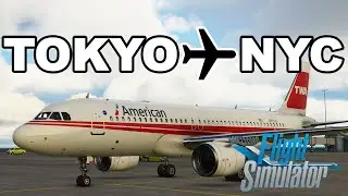 Flying Tokyo to NYC in an A320neo… Will It SURVIVE? MSFS