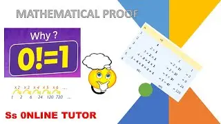 simplest proof of 0 factorial=1  