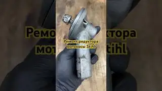 DIY brushcutter gearbox repair 👍 