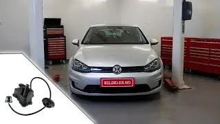Volkswagen E-Golf(VII): Hvordan bytte tanklukelås - 2013 og nyere modeller