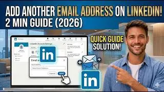 Add Another Email Address on LinkedIn 2026   2 Min Guide