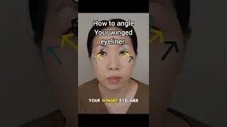 Hooded Monolid Eyes: How to Angle Your Wing #monolidmakeup #hoodedeyemakeup #eyeliner