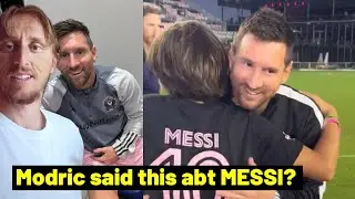 This is why Modric chose Messi over Ronaldo