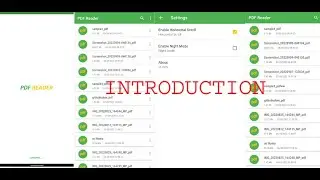 How to create PDF Reader App in Android Studio from scratch - Introduction