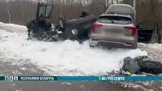 Момент смертельной аварии на трассе М8
