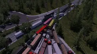 MASS Troller On TruckerMP cause massive Chaos at gas station