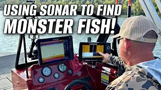 Finding MONSTER Fish! How To Use Side Imaging Radar