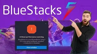 الحل النهائى والاكيد لمشكلة bluestacks 5 virtualization  + العب فرى فير باكثر من 90 فريم