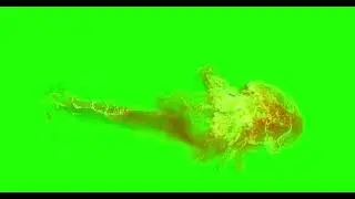 4K Green Screen Free - FIRE INTO FIRE Flame Thrower