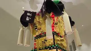 【新居浜太鼓祭り2024・番外編】東町太鼓台 あかがねミュージアム搬入後の様子。