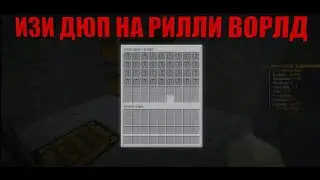ЛЕГКИЙ ДЮП НА РИЛЛИ ВОРЛД REALLYWORLD