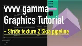 vvvv gamma Graphics Tutorial | Stride Texture 2 Skia