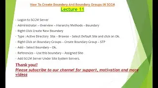 How To Run discovery for System Center Configuration Manager Lecture 12