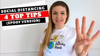 4 TOP TIPS FOR SOCIAL DISTANCING (FUNNY) | How To Prevent Coronavirus (tips) | Stay Home Save Lives