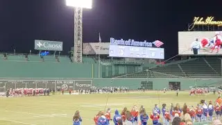 Natick vs Framingham football at Fenway Park