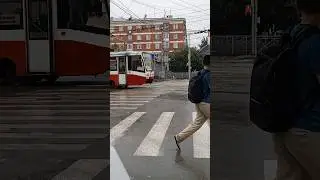 новый 17 трамвай #новосибирск #транспорт