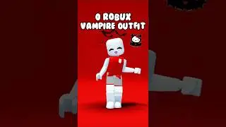 0 ROBUX VAMPIRE OUTFIT🖤 