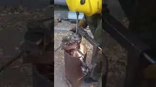Установка для обрезки свай