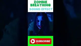 Zombie Breathing Groan Sound Effects #Shorts #soundeffects