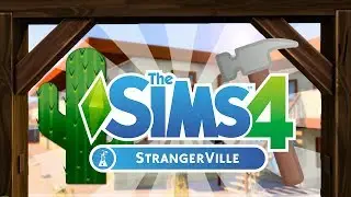 REVIEW Comprar-Construir 🏠 🔨Los Sims 4 STRANGERVILLE 🌵 ¿El pack más random?