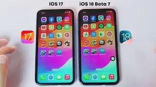iOS 18 Beta 7 VS iOS 17 on iPhone 11 Speed Test