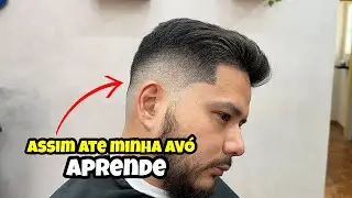 COMO FAZER CORTE DEGRADE MID FADE EM CAMADAS