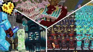 FIGHTING 100 WITHERS AT THE SAME TIME IN MY HARDCORE WORLD