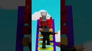 Cameraman beats Skibidi Toilet in GROW OBBY 😱 