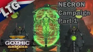 Necron Campaign EPIC Difficulty Part 1 Battlefleet Gothic Armada 2