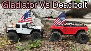 Upgraded Scx24’s Rock Crawling Through Gates