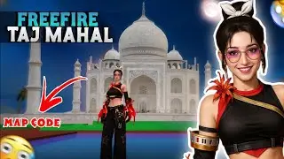 TAJMAHAL in Freefire 🤯 | Craftland Map Code 💥 | Freefire Max | SOLO AFFY
