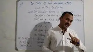 CPC#31 Section 48 | Limit of time for execution | Execution barred in certain cases | By Sir Arjun