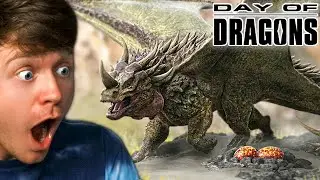 Growing the NEW DRAGON and Learning to FLY! - Day of Dragons