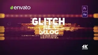 Glitch Logo Reveal ( MOGRT ) ▶▷ Premiere Pro Trends ◁◀