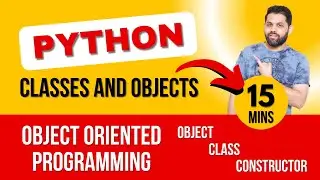 Classes and Objects in Python | Python Tutorial [Part 2]