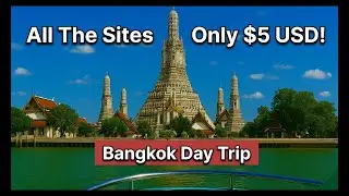 Dont Miss This $5 River Adventure. Where To Travel in Bangkok 🇹🇭