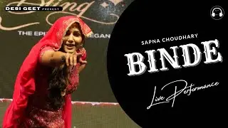 Binde | Sapna Choudhary Dance Performance | New Haryanvi Song 2023