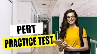PERT Practice Test English and Math Study Guide Prep Review - PERT Reading and Writing Tips Exam