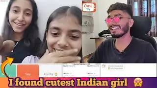 I FOUND THE CUTEST INDIAN GIRL ON OME TV 🥰😍😍 || #ometv #funny #omeglefunny